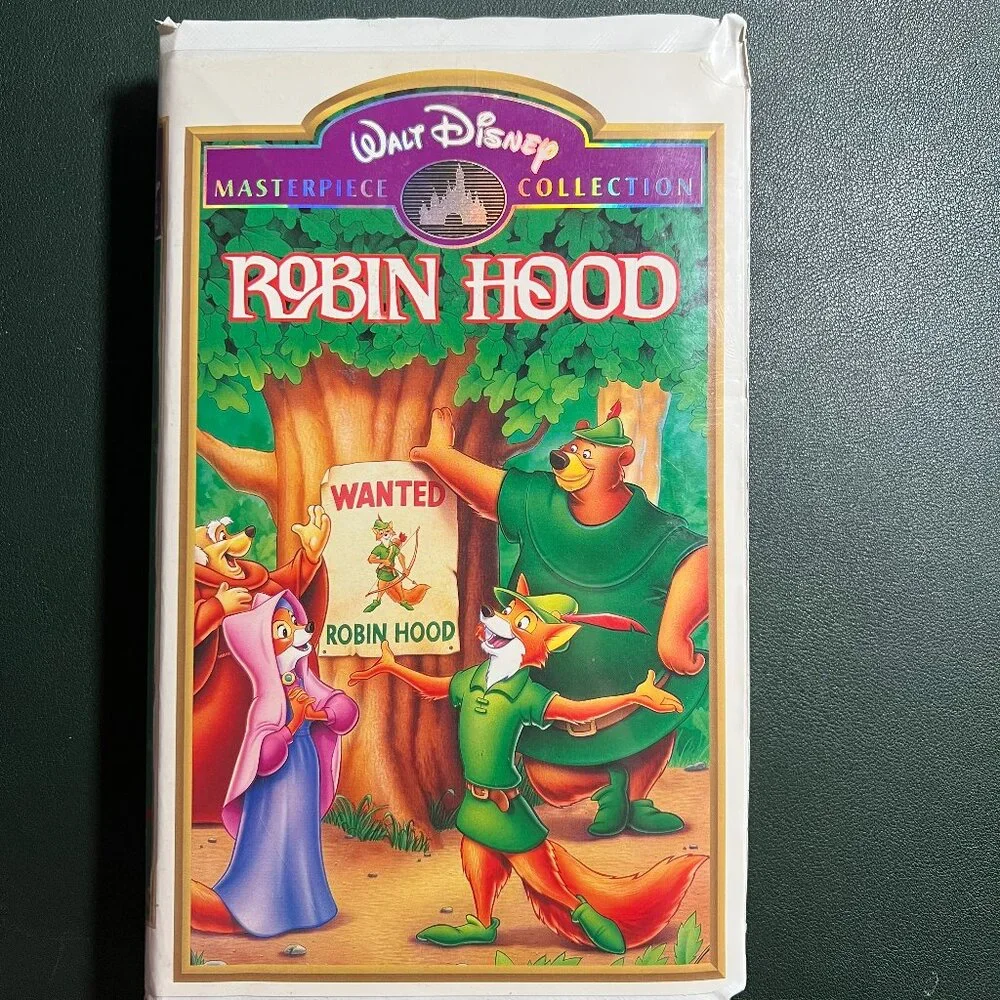 Walt Disney VHS Masterpiece Collection – Robin Hood – #1189-3
